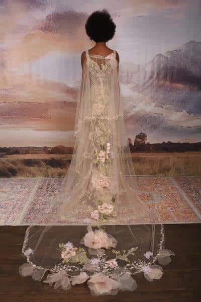 bride in dress
